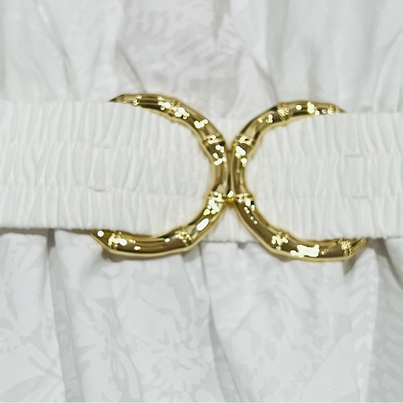 Lily Pulitzer Nessa Off-The-Shoulder Maxi Dress white - Picture 5 of 8